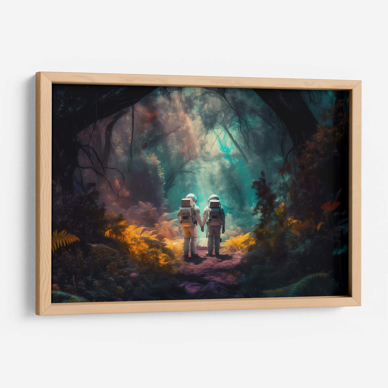 Paseando en el bosque - Erick Palencia | Cuadro decorativo de Canvas Lab