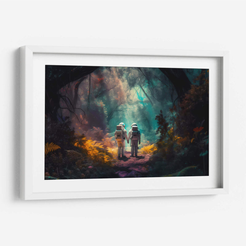 Paseando en el bosque - Erick Palencia | Cuadro decorativo de Canvas Lab