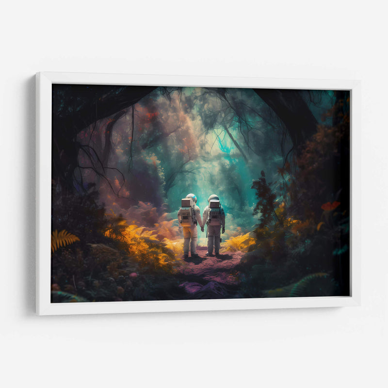 Paseando en el bosque - Erick Palencia | Cuadro decorativo de Canvas Lab