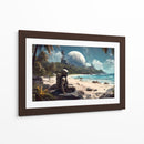 Contemplando la playa - Erick Palencia | Cuadro decorativo de Canvas Lab