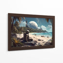 Contemplando la playa - Erick Palencia | Cuadro decorativo de Canvas Lab