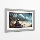 Contemplando la playa - Erick Palencia | Cuadro decorativo de Canvas Lab