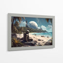 Contemplando la playa - Erick Palencia | Cuadro decorativo de Canvas Lab