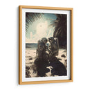 Juntos en la Playa - Erick Palencia | Cuadro decorativo de Canvas Lab