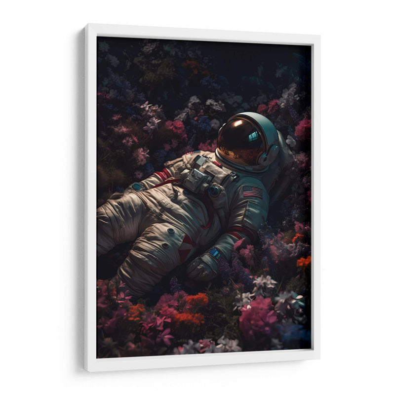 Contemplando en las flores - Erick Palencia | Cuadro decorativo de Canvas Lab