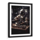 Preparando el café - Erick Palencia | Cuadro decorativo de Canvas Lab