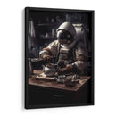 Preparando el café - Erick Palencia | Cuadro decorativo de Canvas Lab