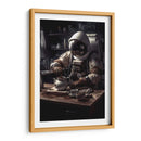 Preparando el café - Erick Palencia | Cuadro decorativo de Canvas Lab