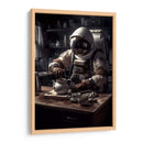 Preparando el café - Erick Palencia | Cuadro decorativo de Canvas Lab