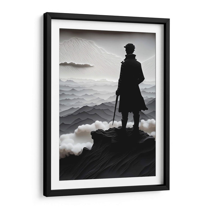 El Caminante sobre nubes - Mafer Villarreal | Cuadro decorativo de Canvas Lab