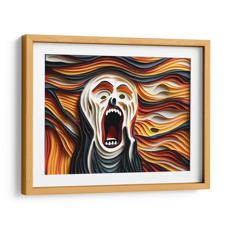 El Grito - Mafer Villarreal | Cuadro decorativo de Canvas Lab