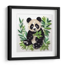 Panda merendando - Mafer Villarreal | Cuadro decorativo de Canvas Lab