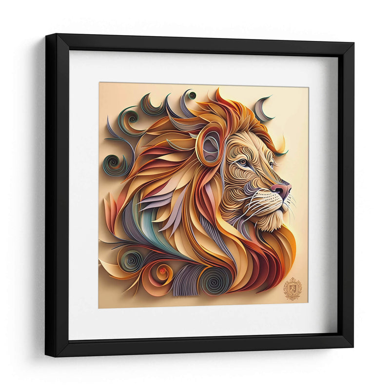 Solemne Leon - Mafer Villarreal | Cuadro decorativo de Canvas Lab