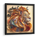Solemne Leon - Mafer Villarreal | Cuadro decorativo de Canvas Lab