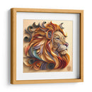 Solemne Leon - Mafer Villarreal | Cuadro decorativo de Canvas Lab