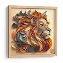 Solemne Leon - Mafer Villarreal | Cuadro decorativo de Canvas Lab