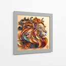 Solemne Leon - Mafer Villarreal | Cuadro decorativo de Canvas Lab