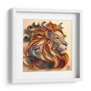 Solemne Leon - Mafer Villarreal | Cuadro decorativo de Canvas Lab