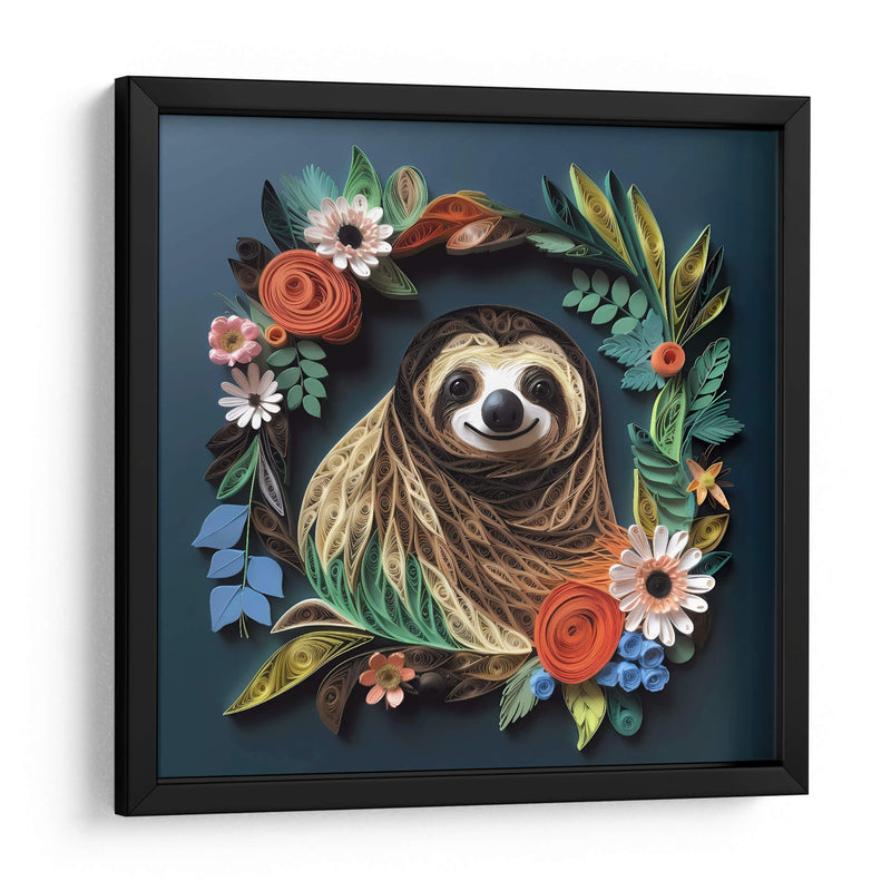 Koala Floreado - Mafer Villarreal | Cuadro decorativo de Canvas Lab