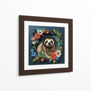 Koala Floreado - Mafer Villarreal | Cuadro decorativo de Canvas Lab