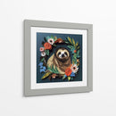 Koala Floreado - Mafer Villarreal | Cuadro decorativo de Canvas Lab