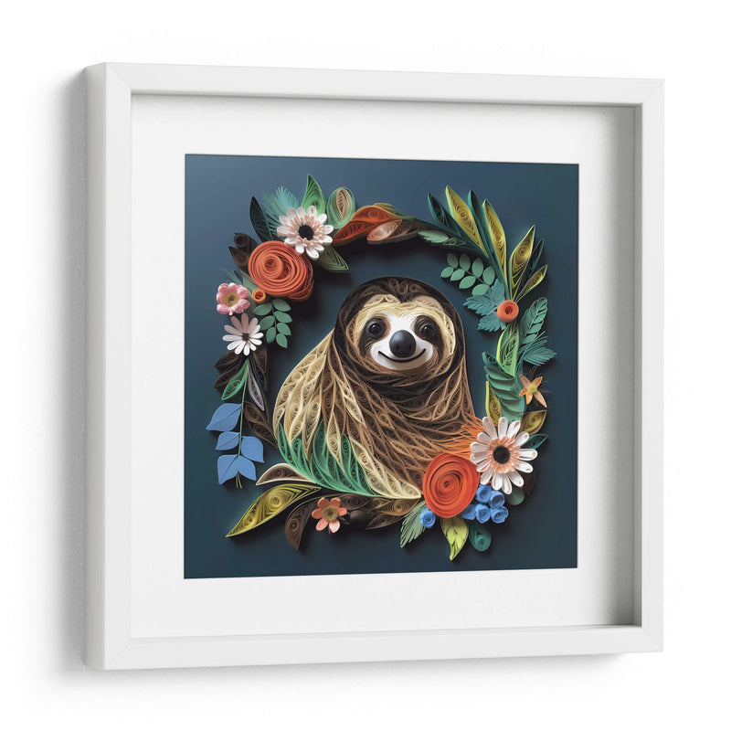 Koala Floreado - Mafer Villarreal | Cuadro decorativo de Canvas Lab