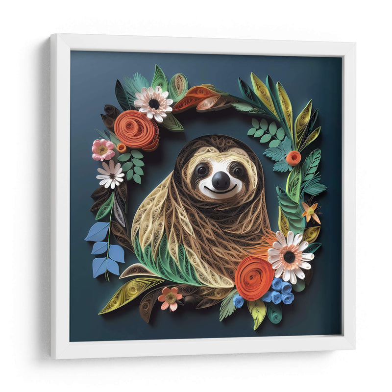 Koala Floreado - Mafer Villarreal | Cuadro decorativo de Canvas Lab