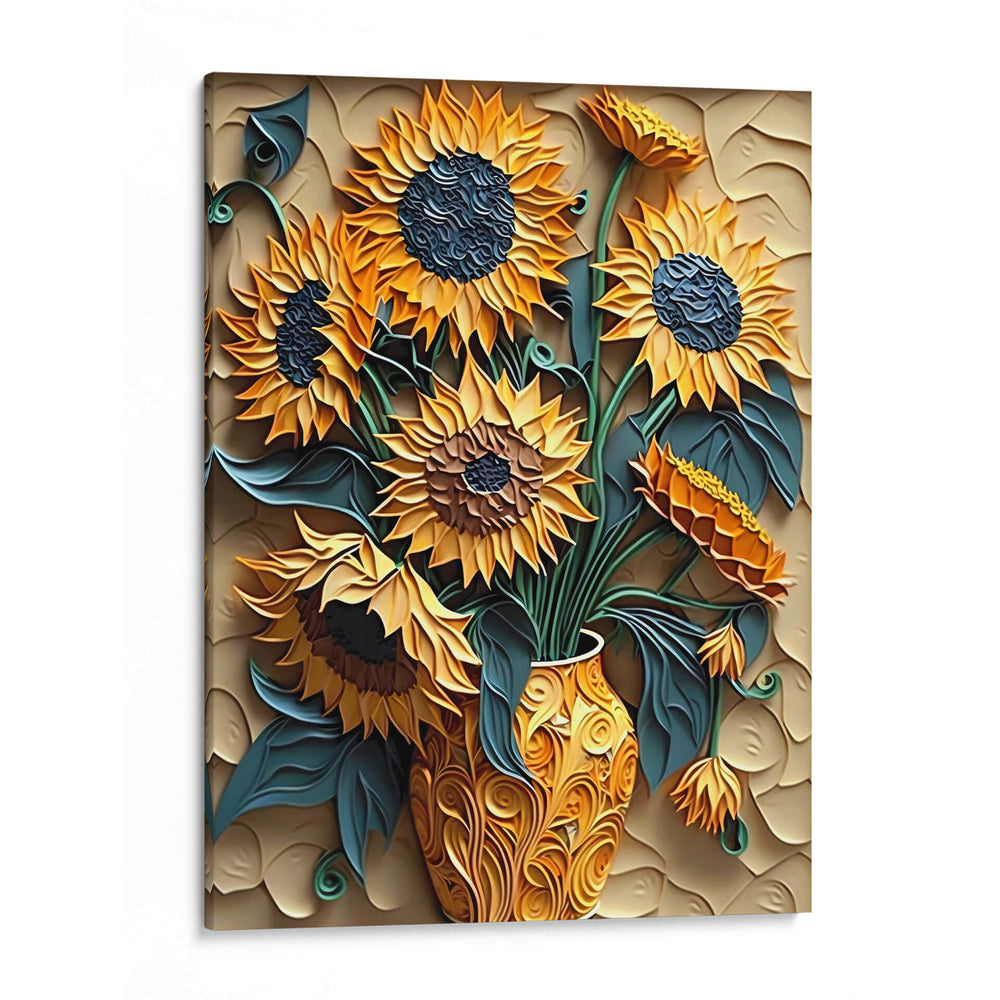 Los Girasoles - Mafer Villarreal | Cuadro decorativo de Canvas Lab