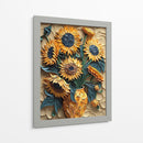 Los Girasoles - Mafer Villarreal | Cuadro decorativo de Canvas Lab