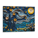 La Noche Estrellada - Mafer Villarreal | Cuadro decorativo de Canvas Lab