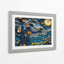 La Noche Estrellada - Mafer Villarreal | Cuadro decorativo de Canvas Lab