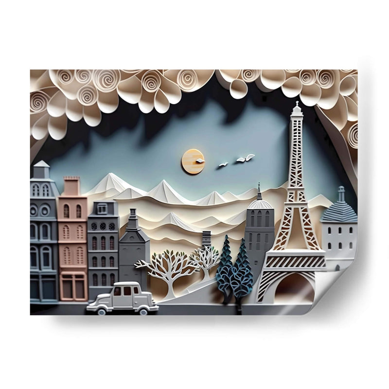 Paris - Mafer Villarreal | Cuadro decorativo de Canvas Lab