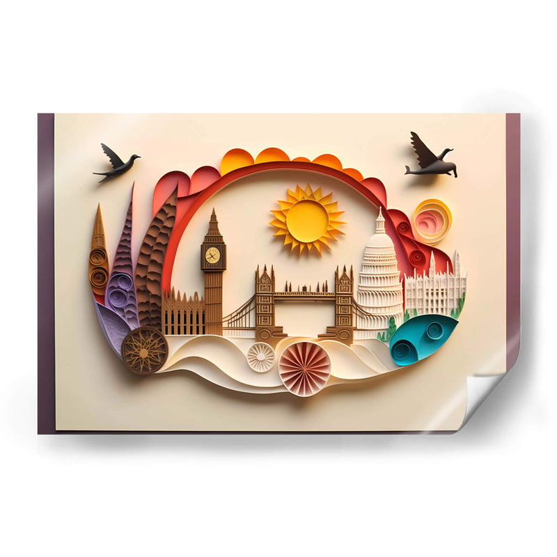 Londres - Mafer Villarreal | Cuadro decorativo de Canvas Lab