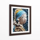 La joven de la perla - Mafer Villarreal | Cuadro decorativo de Canvas Lab