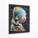 La joven de la perla - Mafer Villarreal | Cuadro decorativo de Canvas Lab