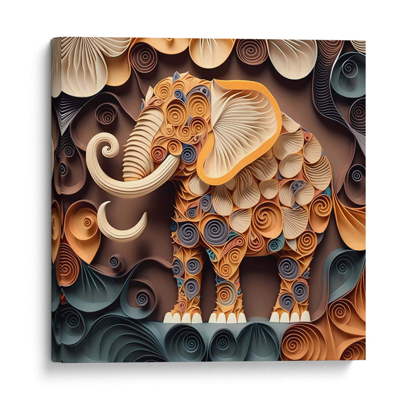 El Elefante - Mafer Villarreal | Cuadro decorativo de Canvas Lab