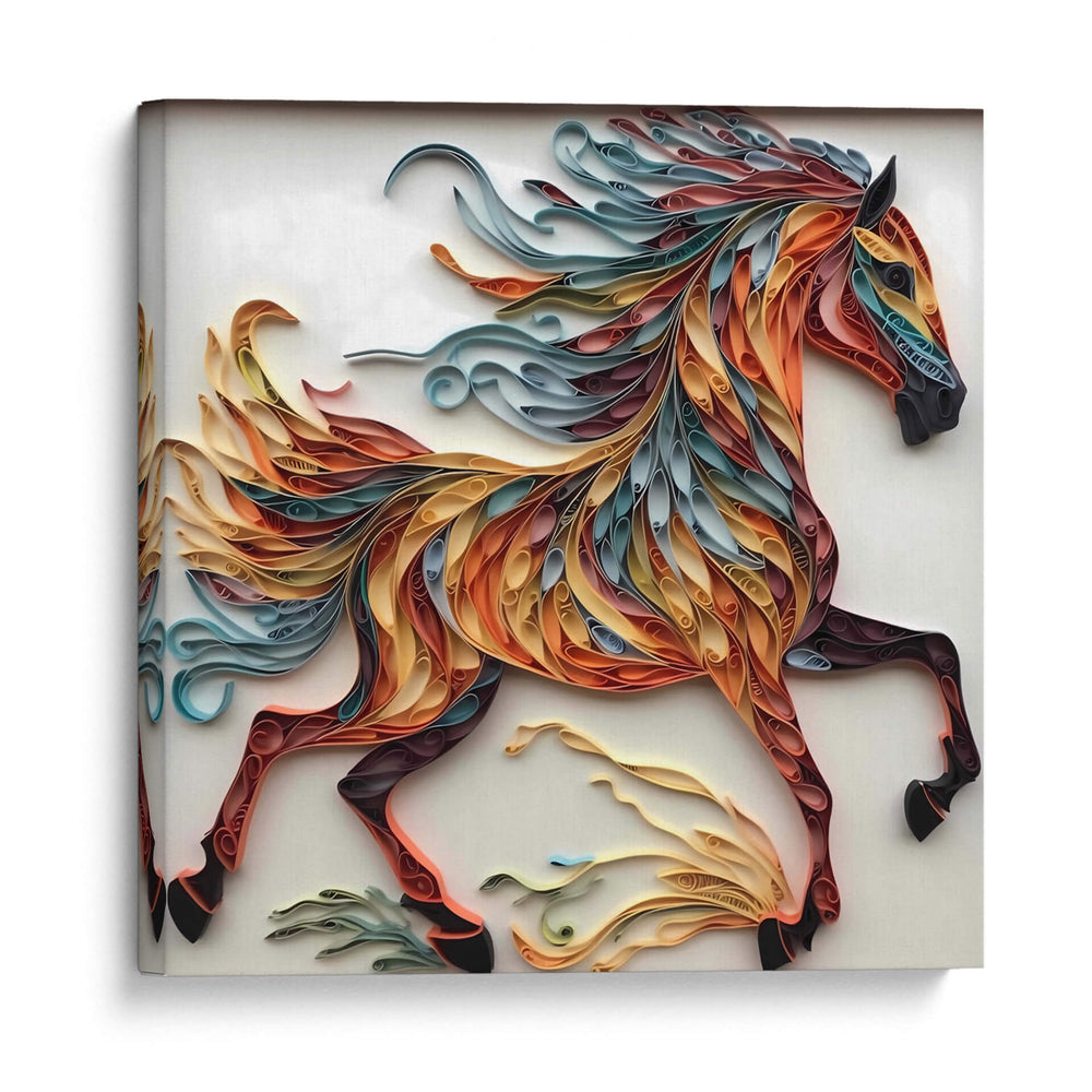 Galopando - Mafer Villarreal | Cuadro decorativo de Canvas Lab