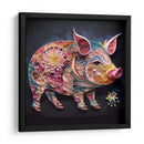 Puerquito Valiente - Mafer Villarreal | Cuadro decorativo de Canvas Lab