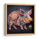 Puerquito Valiente - Mafer Villarreal | Cuadro decorativo de Canvas Lab