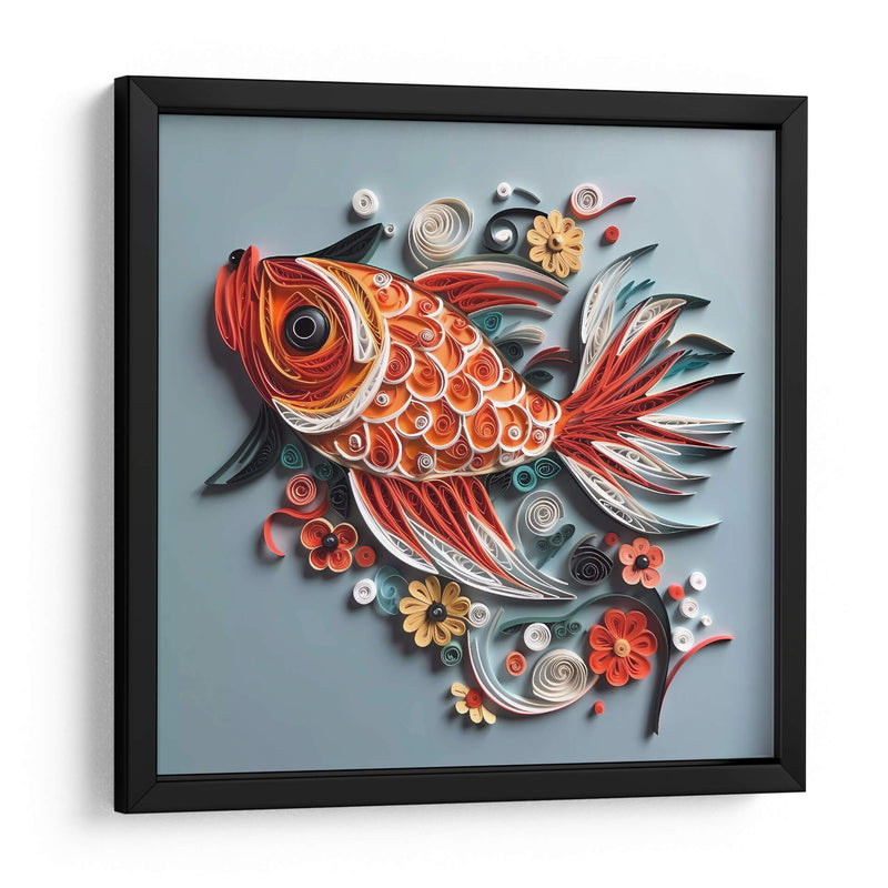 Koi - Mafer Villarreal | Cuadro decorativo de Canvas Lab