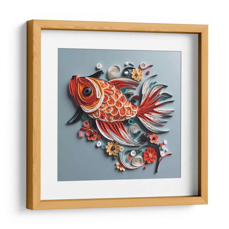 Koi - Mafer Villarreal | Cuadro decorativo de Canvas Lab