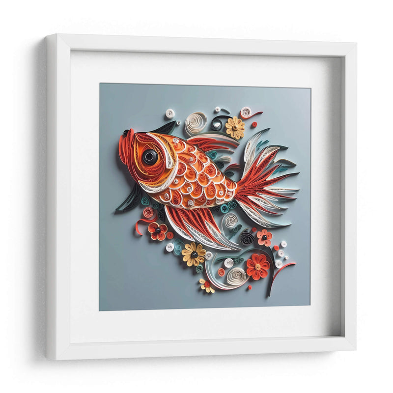 Koi - Mafer Villarreal | Cuadro decorativo de Canvas Lab