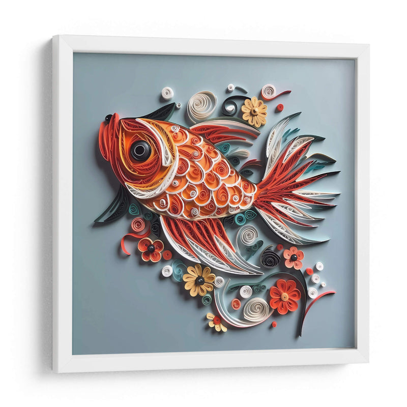 Koi - Mafer Villarreal | Cuadro decorativo de Canvas Lab