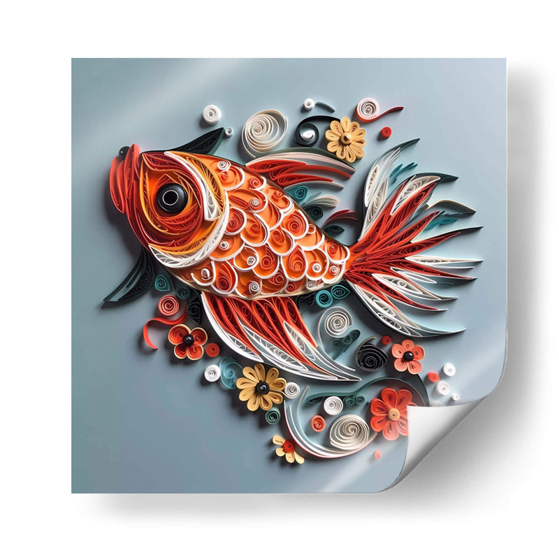Koi - Mafer Villarreal | Cuadro decorativo de Canvas Lab