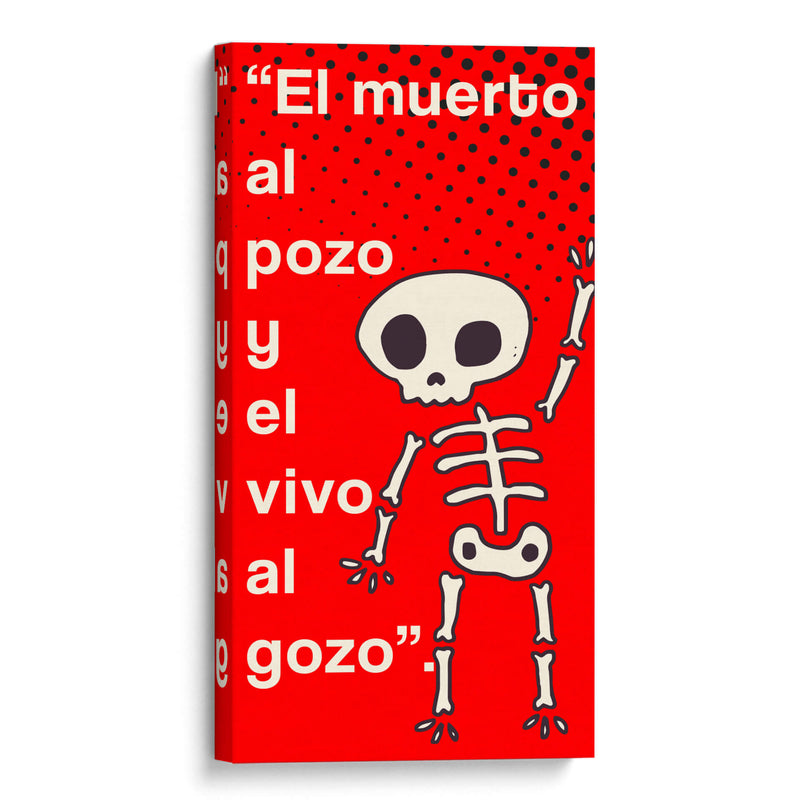 009_El muerto al pozo B (4) - Jorge Méndez | Cuadro decorativo de Canvas Lab