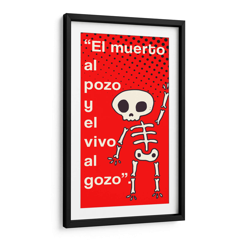 009_El muerto al pozo B (4) - Jorge Méndez | Cuadro decorativo de Canvas Lab