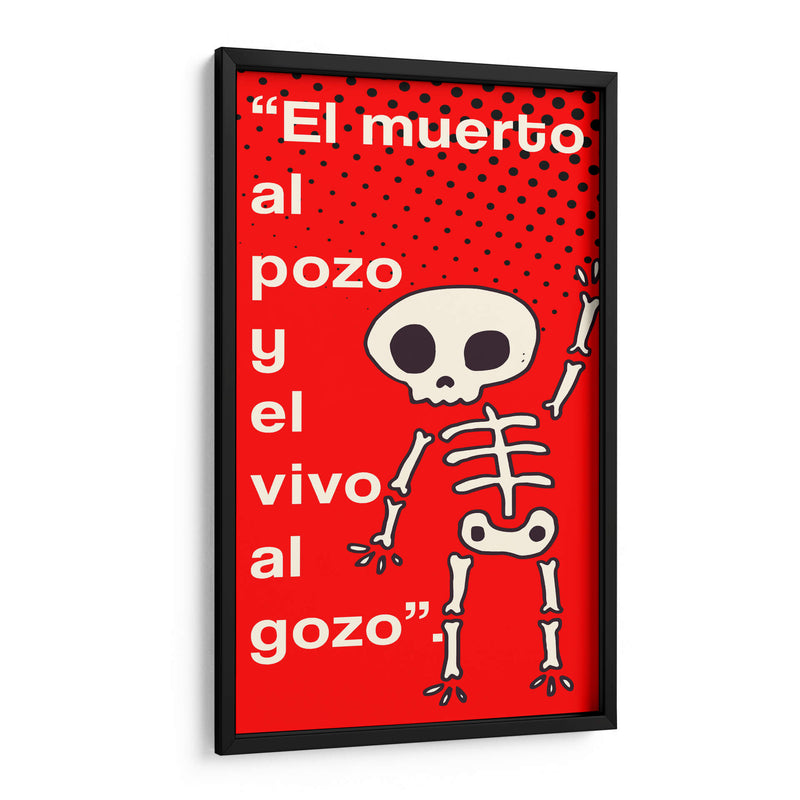 009_El muerto al pozo B (4) - Jorge Méndez | Cuadro decorativo de Canvas Lab