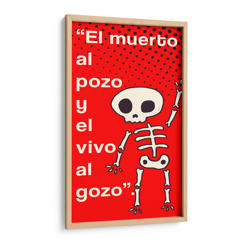 009_El muerto al pozo B (4) - Jorge Méndez | Cuadro decorativo de Canvas Lab