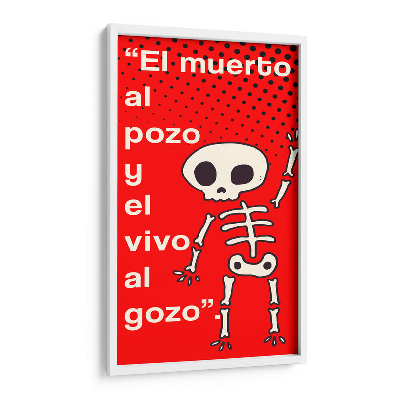 009_El muerto al pozo B (4) - Jorge Méndez | Cuadro decorativo de Canvas Lab