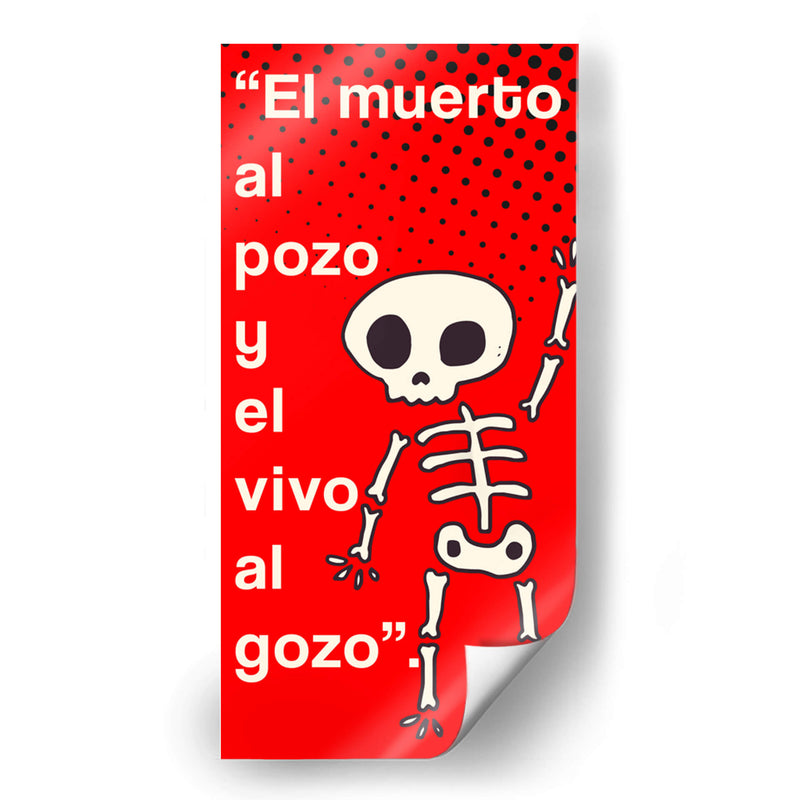 009_El muerto al pozo B (4) - Jorge Méndez | Cuadro decorativo de Canvas Lab
